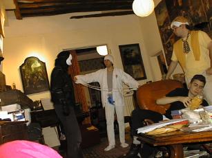 Le Bioman Blanc fait face  un Bulex